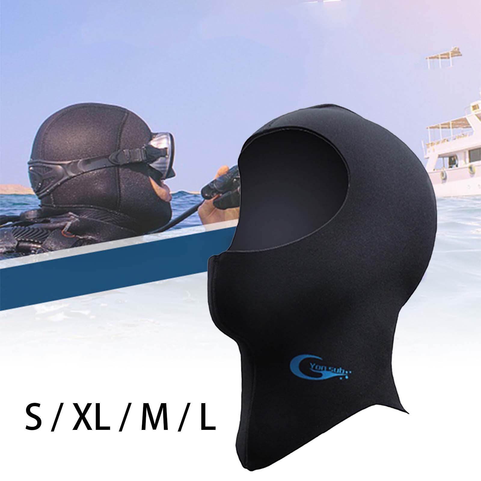Wetsuit 3Mm Neoprene - ฮู้ดเวทสูท 3 มม. นีโอพรีน ฮู้ดดำน้ำ หมวกว่ายน้ำสำหรับพายเรือคายัคและเรือใบ