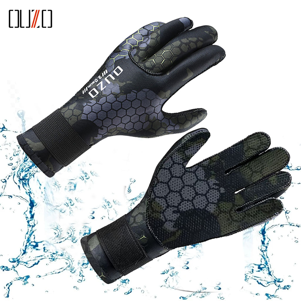 Wetsuit 3Mm Neoprene - 3MM ถุงมือดําน้ํา Neoprene Camo ทน WARM