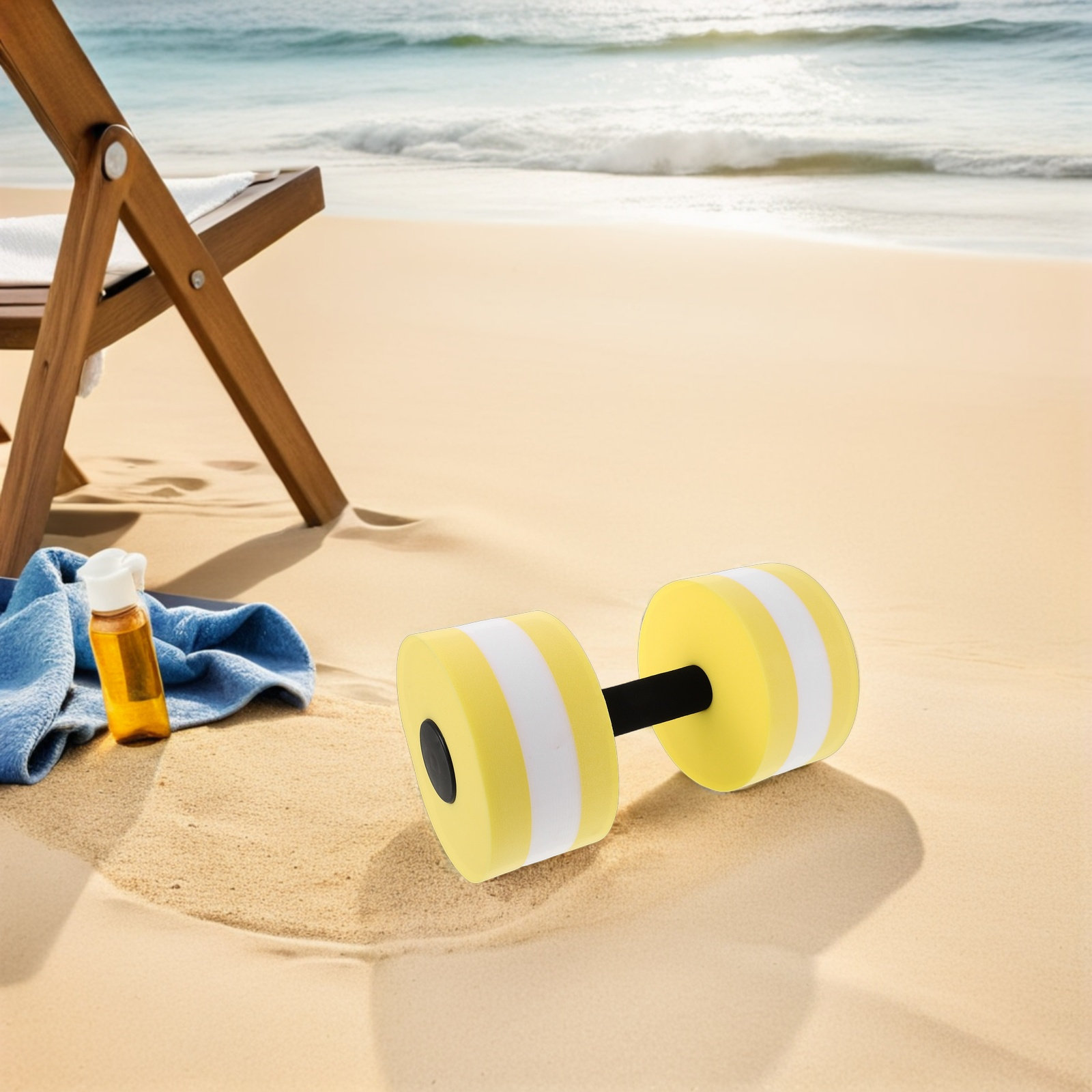 ดัมเบลสำหรับออกกำลังกายในน้ำ ด - Aquatic Aerobics บทวิจารณ์และราคา