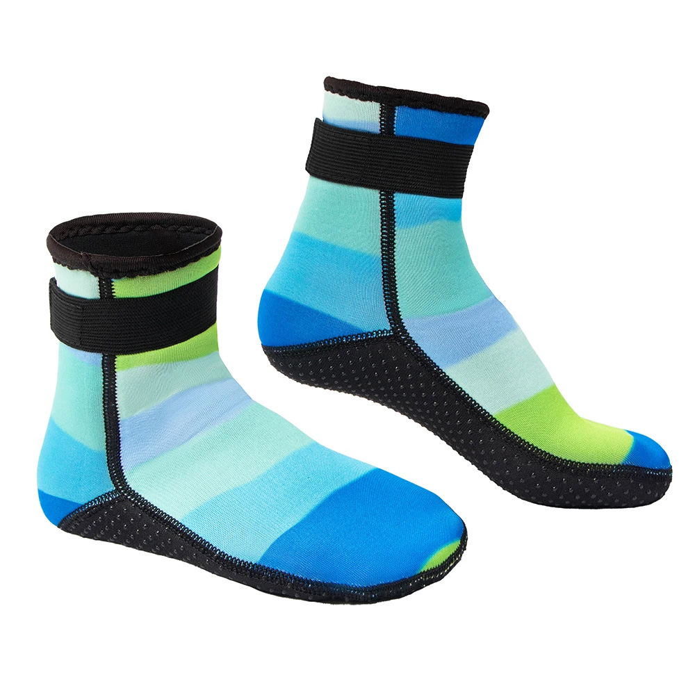 3 มม.เด็กดําน้ําถุงเท้าลื่น Ne - Wetsuit 3Mm Neoprene บทวิจารณ์และราคา