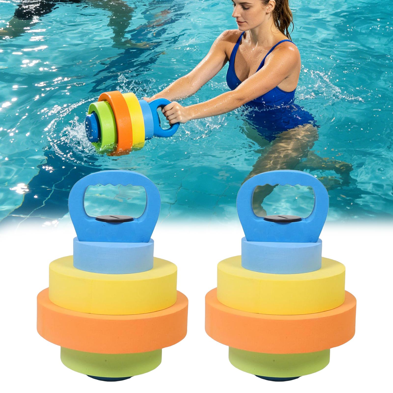 ดัมเบลออกกำลังกายในน้ำ 2 ชิ้น  - Aquatic Aerobics บทวิจารณ์และราคา